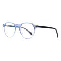 Round Ladies Fashion ECO Acetate Optical Frames Eyeglasses